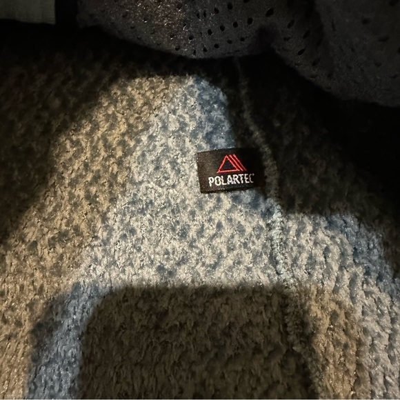 Patagonia Light Blue Better Sweater Jacket Fleece Zip Up Medium Cold Weather - Picture 10 of 13